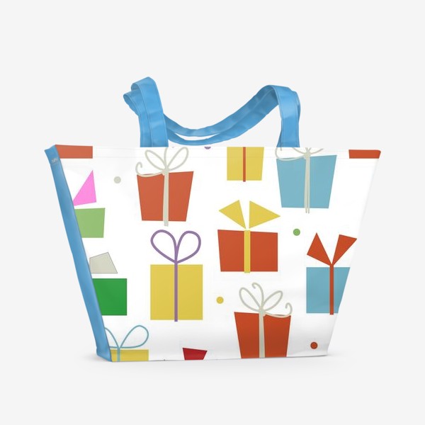 Пляжная сумка «Gifts seamless»