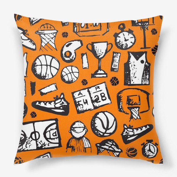 Подушка «Basketball seaml»