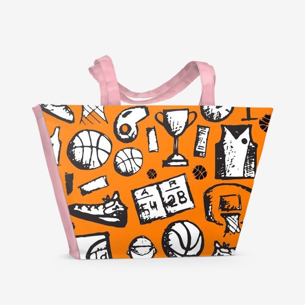 Пляжная сумка «Basketball seaml»