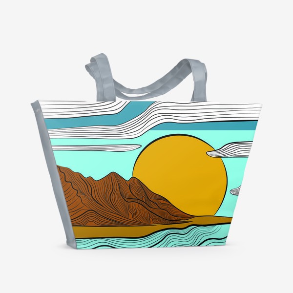 Пляжная сумка «landscape»