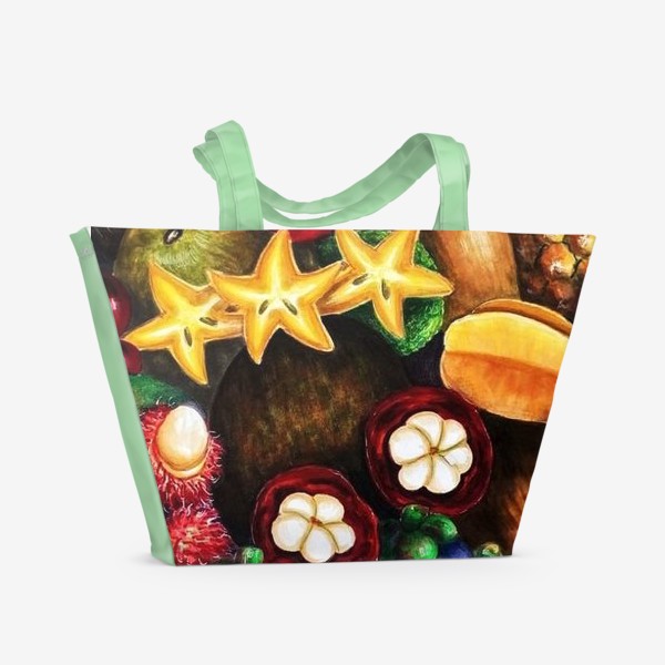 Пляжная сумка «Тропический микс»