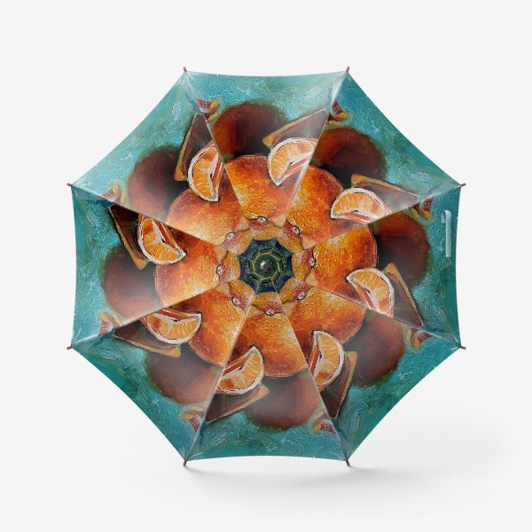 Зонт «Новогодние апельсины»