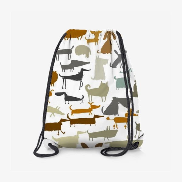 Рюкзак «Коллекция собак разной породы»