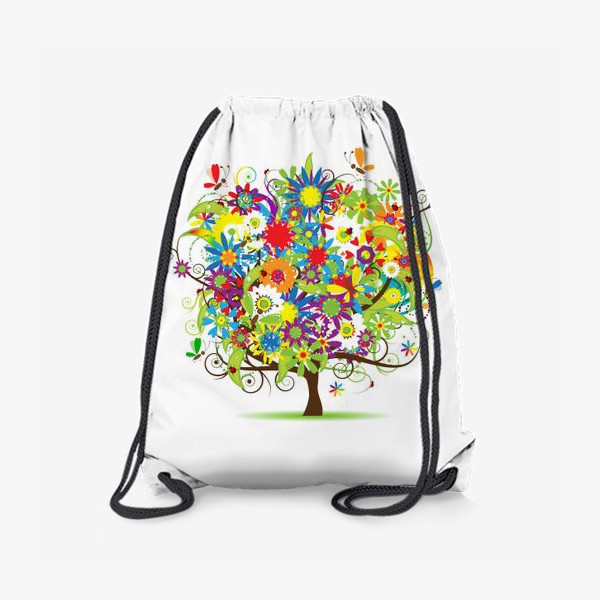 Рюкзак «Цветочное дерево»