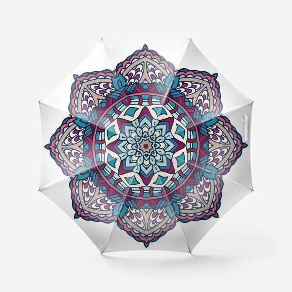 Зонт «Мандала. Орнаментальный декоративный узор.»