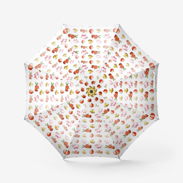 Зонт «Паттерн Новый год»