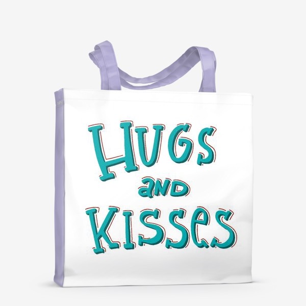Сумка-шоппер «Hugs and kisses»