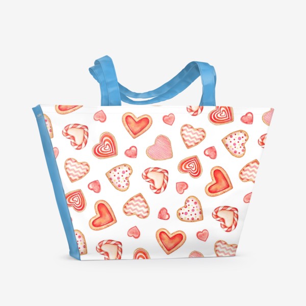 Пляжная сумка «Sweet hearts»