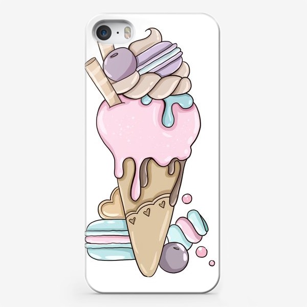Чехол iPhone «Ice Cream»