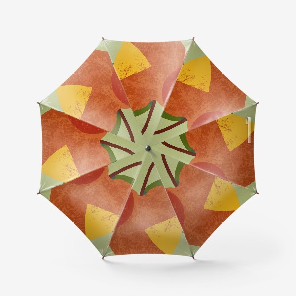 Зонт «Текстурное простое яблоко.»