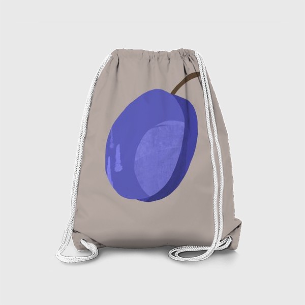 Рюкзак «Слива текстурная простая.»