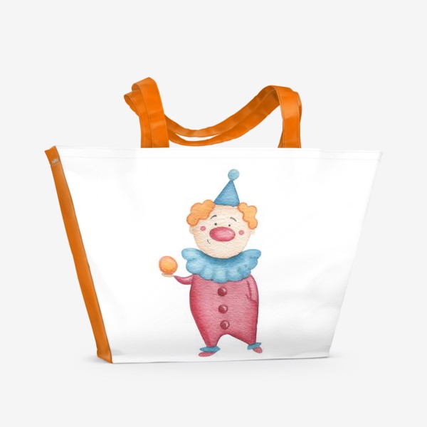 Пляжная сумка «Клоун»