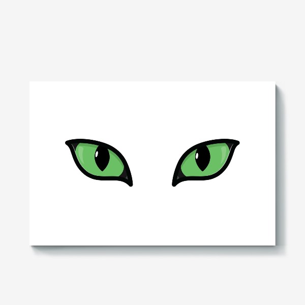 Холст «Кошачьи глаза»