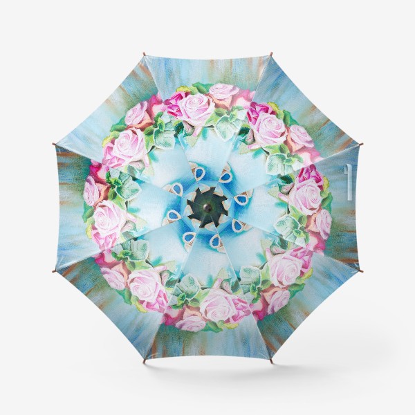 Зонт «Пастельные розы»