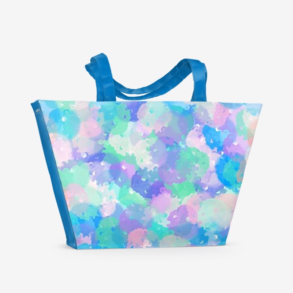 Пляжная сумка «Цветной фон»