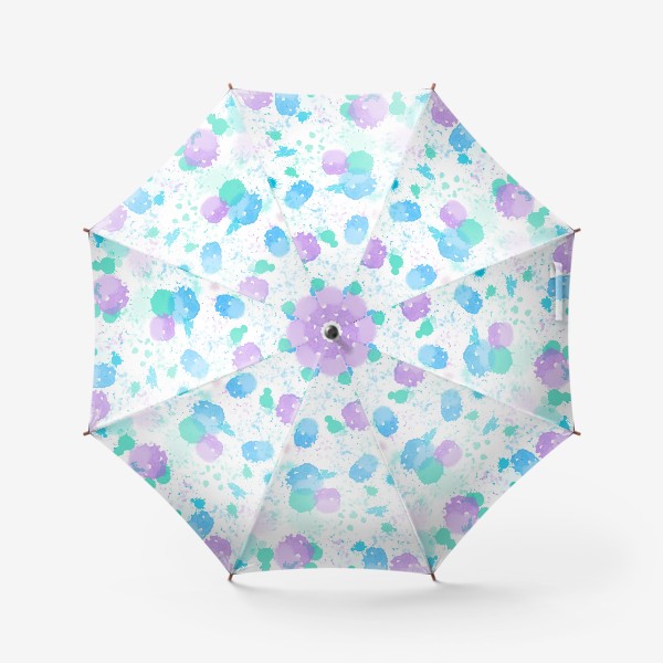Зонт «Акварельные кляксы»