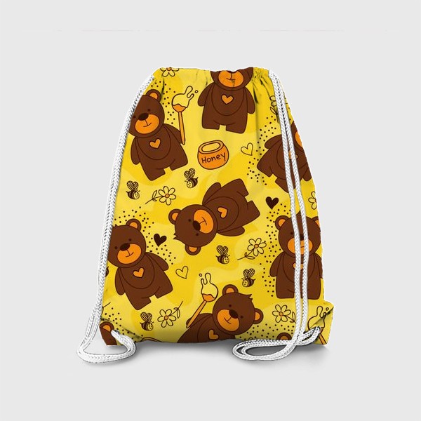 Рюкзак «Мишки любят мёд»