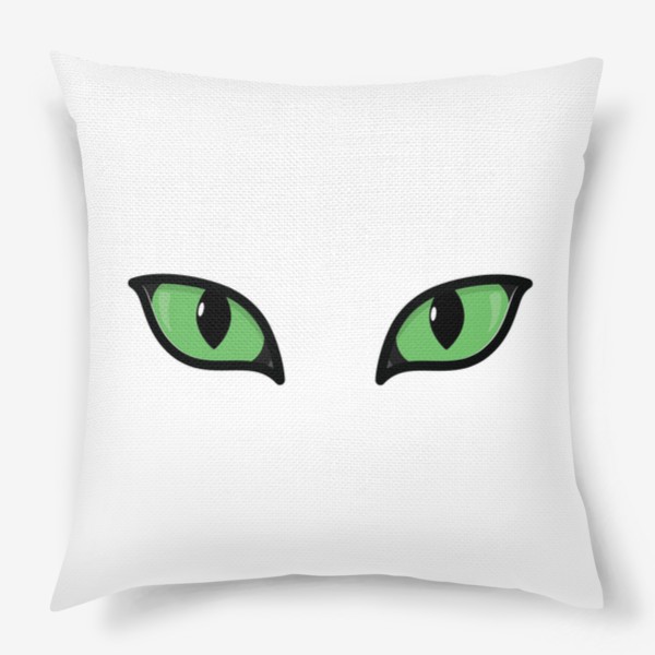 Подушка «Кошачьи глаза»