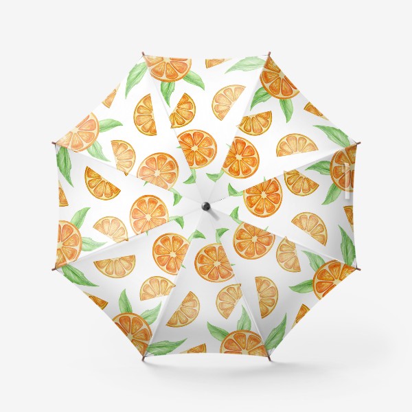 Зонт &laquo;Апельсиновые дольки&raquo;