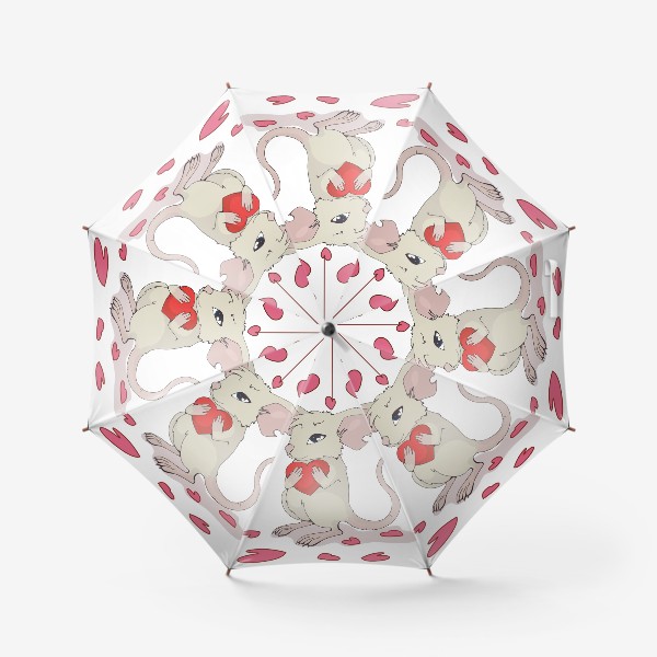 Зонт «Влюбленная мышь»