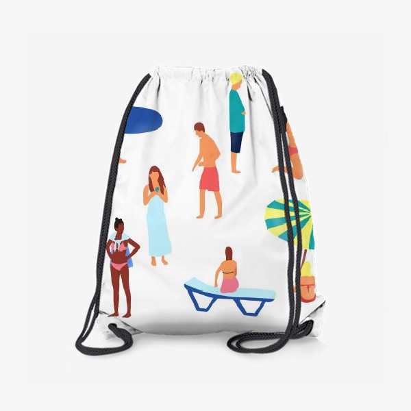 Рюкзак «Люди на пляже»