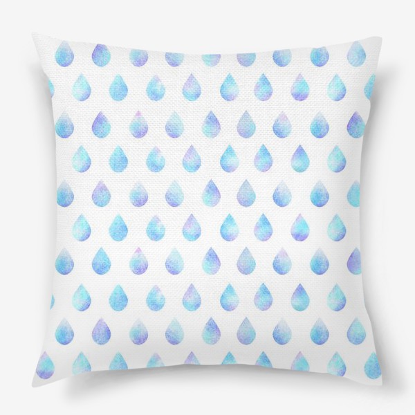 Подушка «Капли дождя»