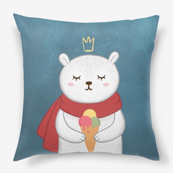 Подушка «Белая медведица»