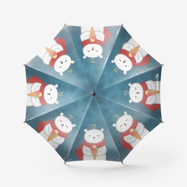 Зонт «Белая медведица»