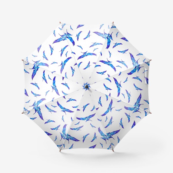 Зонт «Синие птицы»