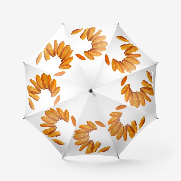 Зонт «Буква С из мандарина»
