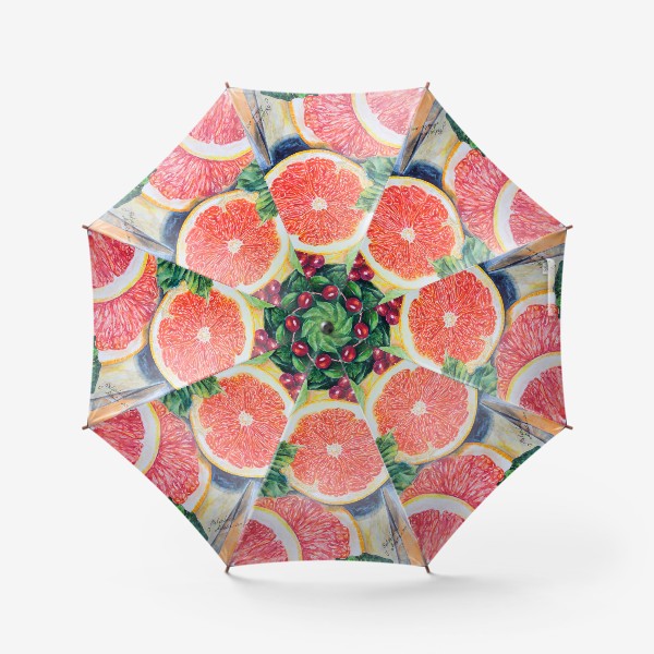 Зонт «Красный апельсин»