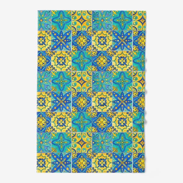 Полотенце «Паттерн мароканская плитка»