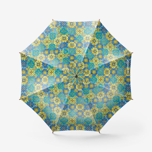 Зонт «Паттерн мароканская плитка»