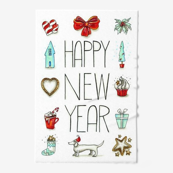 Полотенце «HAPPY NEW YEAR»