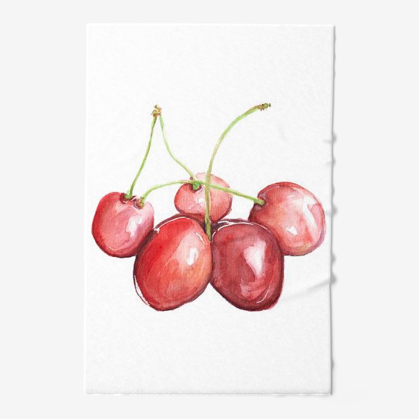 Полотенце «Вишня Черешня Cherry»