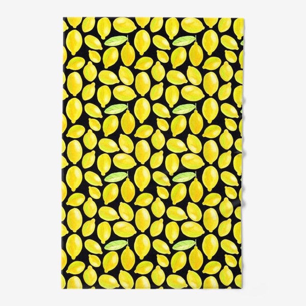 Полотенце «Паттерн кислые лимоны»