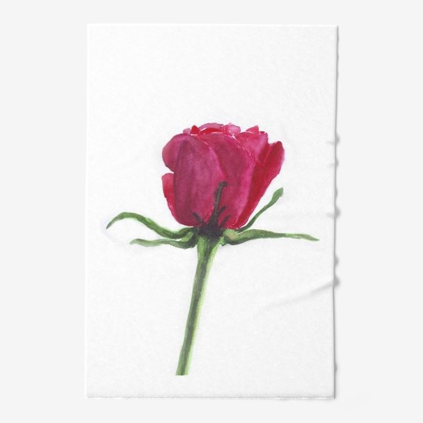 Полотенце «розовая роза»