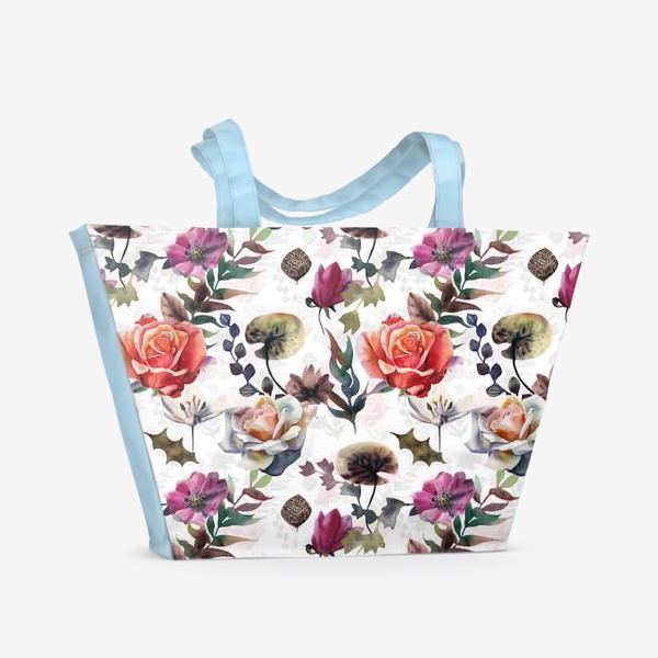 Пляжная сумка «Lake of flowers»