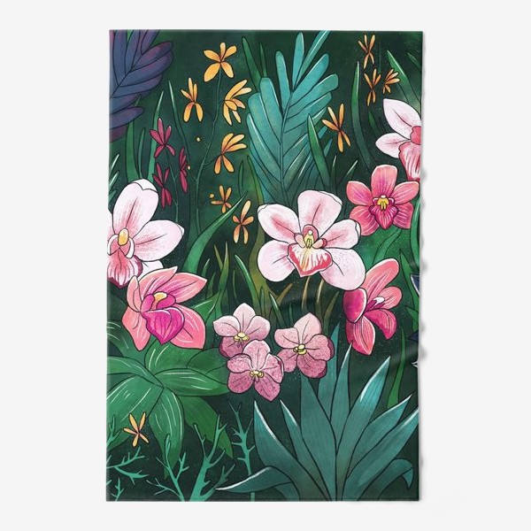 Полотенце «Сад Орхидей»