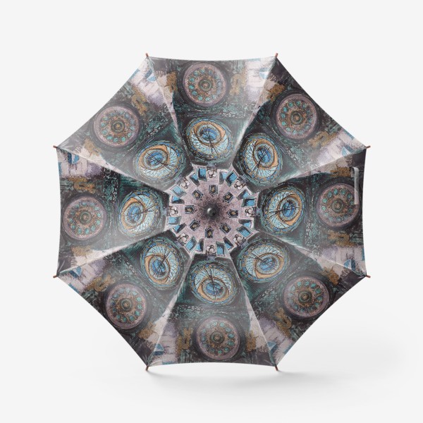 Зонт «Часы в Праге»