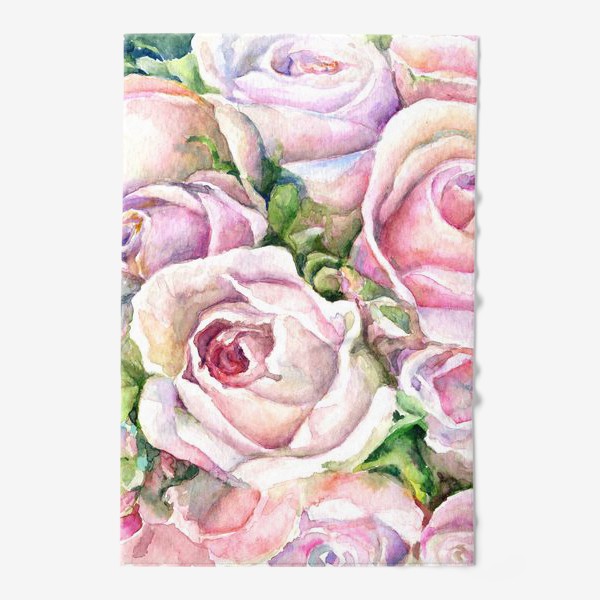 Полотенце «Розовые розы»