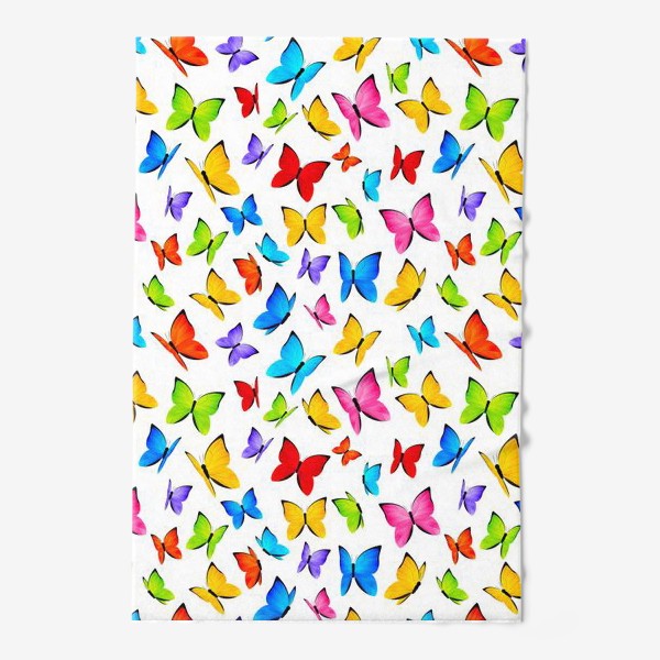 Полотенце «Радужные бабочки»