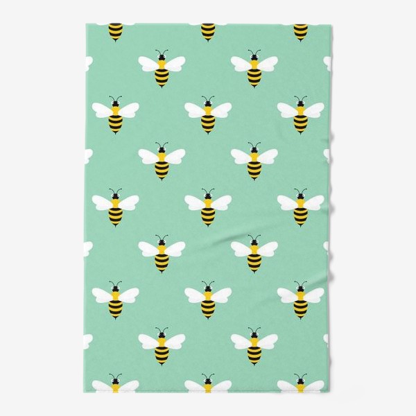 Полотенце «Пчелиный паттерн»