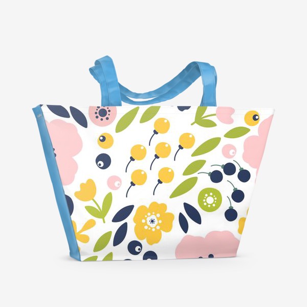Пляжная сумка «Cute Pink Flower »