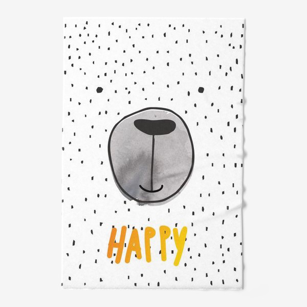 Полотенце «Счастливый Мишка»