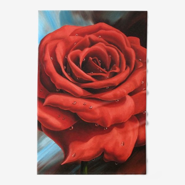 Полотенце «Красная роза»