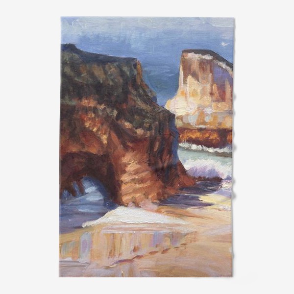 Полотенце «Пляж и скалы»