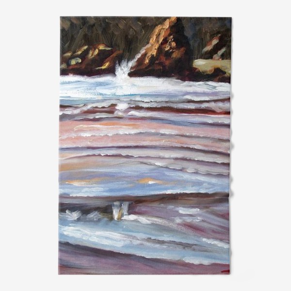 Полотенце &laquo;Скалы на пляже&raquo;