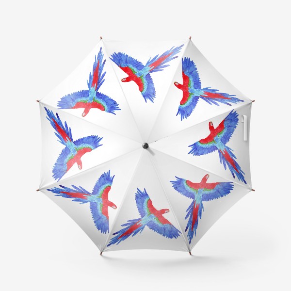 Зонт «попугай ара»