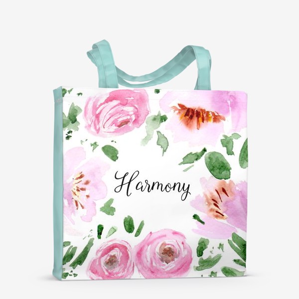 Сумка-шоппер « Цветы "Harmony"»